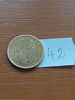 Austria 10 euro cent 2002 St. Stephen's Cathedral (Vienna, Austria) 42.