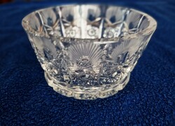 Crystal glass bowl, offering