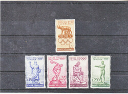 Italy commemorative stamps-series-1960