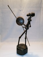 FSN Screw Sculpture, Warrior with Spear and Shield