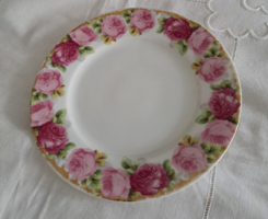 Nagyon régi rózsás kis tányér
