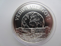 1994 Védd a világot 1000 Ft BU ezüst érme