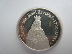 2007 Árpád-házi szent Erzsébet 5000 Ft PP ezüst érme