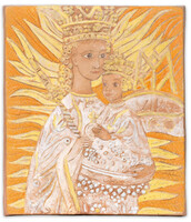 Margit-mária Kovács with the child Jesus