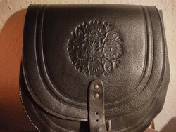 Genuine leather handmade shoulder bag