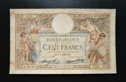 Franciaország 100 Francs / Frank 1933, F+