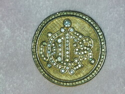 Christian dior - gold plated vintage brooch (original)