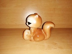 Art deco, marked porcelain squirrel figure - 9.5 high (po-1)