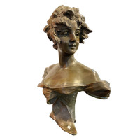 Georges vanderstaeten - busto de joven - female bust - m504