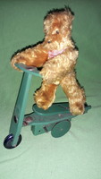 Antique clockwork roller bear key not included - extremely rare toy 16 x 16 cm according to the pictures