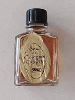 Régi CAOLA parfüm címkés retro kölnis üveg
