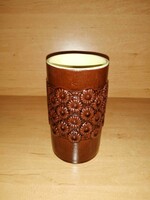 Városlőd ceramic vase - 13 cm high (19/d)