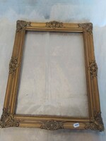 Antique wooden blondel frame