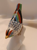 Hollóházi porcelán garden mintás madárka