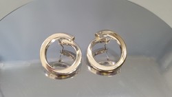 Modern 14k white gold earrings 3.19 g