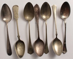 7 Alpaca spoons with mixed motifs (1)