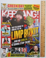 Kerrang magazine 14/2/8 limp bizkit green day duff mckagan crossfaith in crowd day to remember crosse