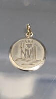 Silver horoscope pendant (Aquarius) 2.45 g