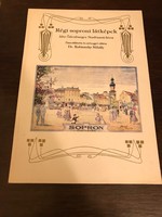 Dr.Kubinszky Mihály: Régi soproni látképek címmel könyv Alte Ödenburger Stadtansichten 23x16 cm