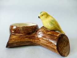 Ritka angol porcelán sárgarigó fészekkel