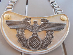 Ww2, German soldier gorget, marked