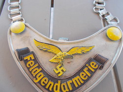 WW2. German gorget, indicated