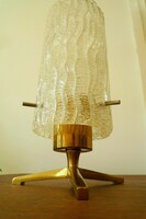 Mid century modern J.T. Kalmár tripod asztali lámpa éjjeli lámpa hangulatlámpa