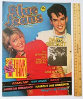 Blue Jeans magazin 82/6/5 Japan poszter Kim Wilde