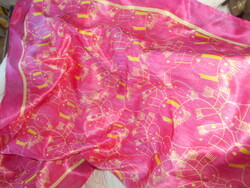 Silk small scarf (flawless, never used)