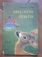 Anna Fazekas: old aunt's deer - old storybook with drawings by Róna Emy (1981)