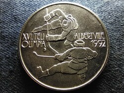 xvi. Winter Olympics - Albertville .900 Silver HUF 500 1989 bp bu (id48760)