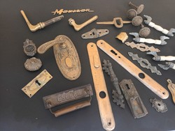 A package of copper doorknob/knob furniture handle etc