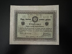 Almássy one forint 1849. Rare !!!