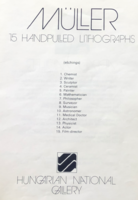 Árpád Müller (1961) - folder of 15 lithographs (1984, mng)