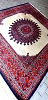 Moud Iranian Persian hand-knotted rug is negotiable