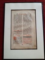 Cirill betűs ima XVII-XVIII század
