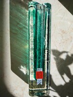 Schott ice glass crystal vase 20.5 cm