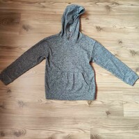 F&f gray hooded top (8-9 years, 128-134)