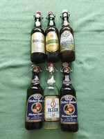 Beer bottles with buckles 0.5 l 6 in one