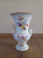 Antique Meissen porcelain vase