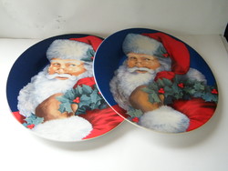 Adler Santa Claus porcelain plates (birgit schrowange)