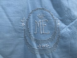 Bedding set, monogrammed, embroidered rare piece!