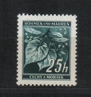 Német megszállás 0151 (Böhmen és Mähren) Mi 23 gumi nélkül        0,30 Euró