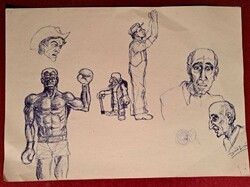 Humorous drawing.