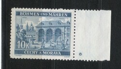 German occupation 0145 (Bohemia and Moravia) mi 60 lw without tires €2.00