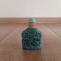 Régi cseh parfümös üveg