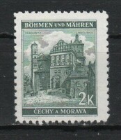 Német megszállás 0174 (Böhmen és Mähren) Mi 56 gumi nélkül        0,30 Euró