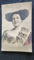 Zsza Fedák Sári, prima donna, actress, singer of the Babuska operetta, original contemporary photo sheet 1910
