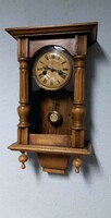 Junghans antique wall clock, small, approx. 40 cm