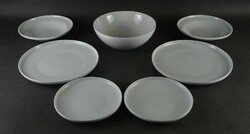 1N975 Modern Rosenthal Bianchi porcelán két személyes tányér készlet 6 darab